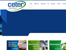 Tablet Screenshot of ceter.com.co